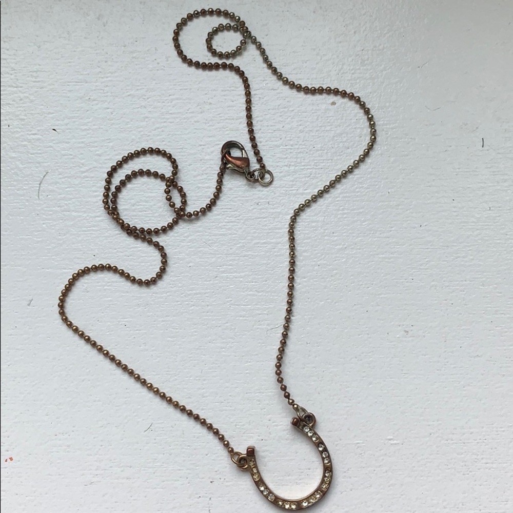 Marc Jacobs Horseshoe Necklace (Gold)